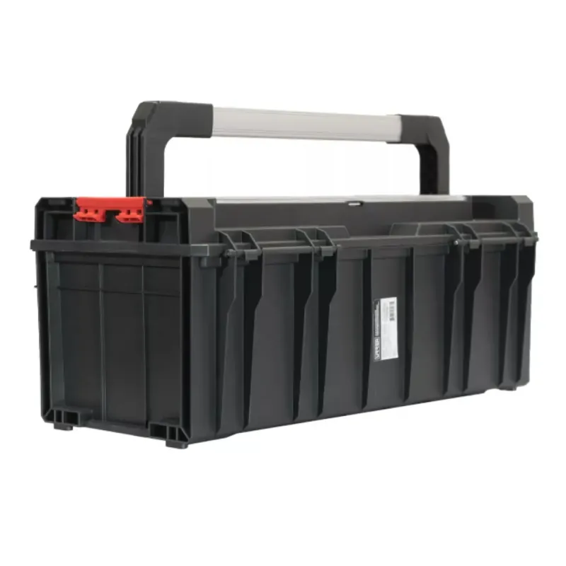 Caja portaherramientas plástica modular con organizador 21"x 10" x 9" Urrea