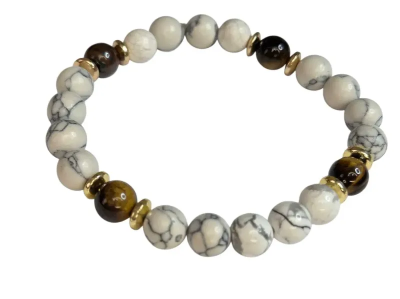 Pulsera de howlita