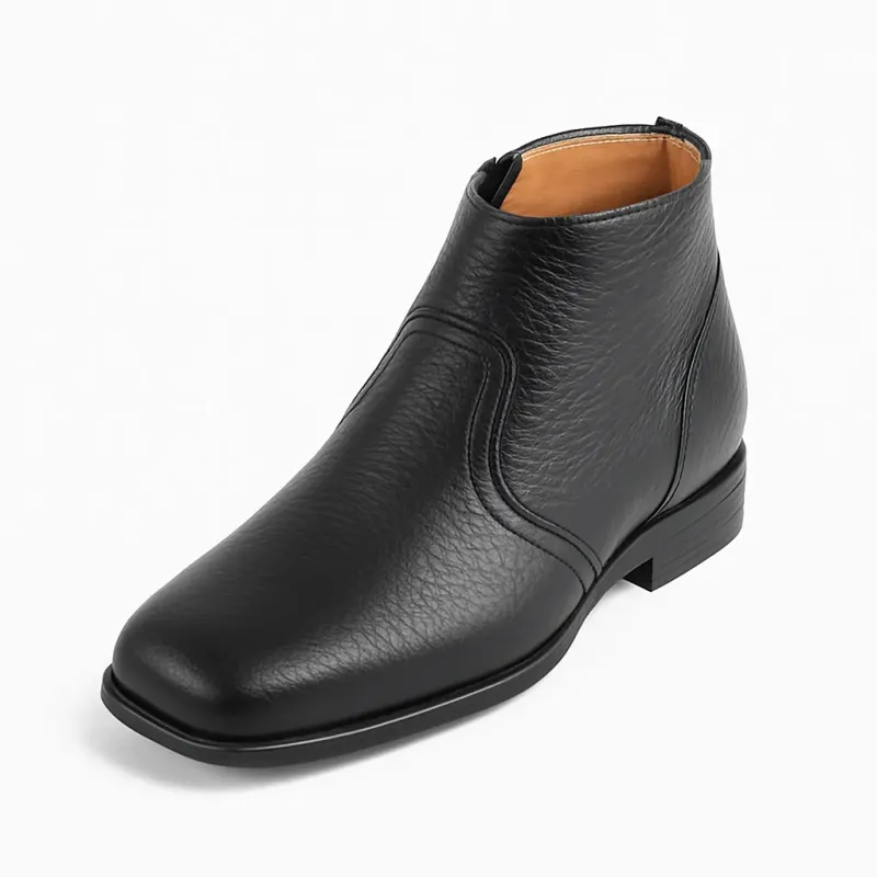 Botin de piel para pie Diabetico Calzado para pie diabetico 100% de piel - Talla de Zapatos 27.5 MX