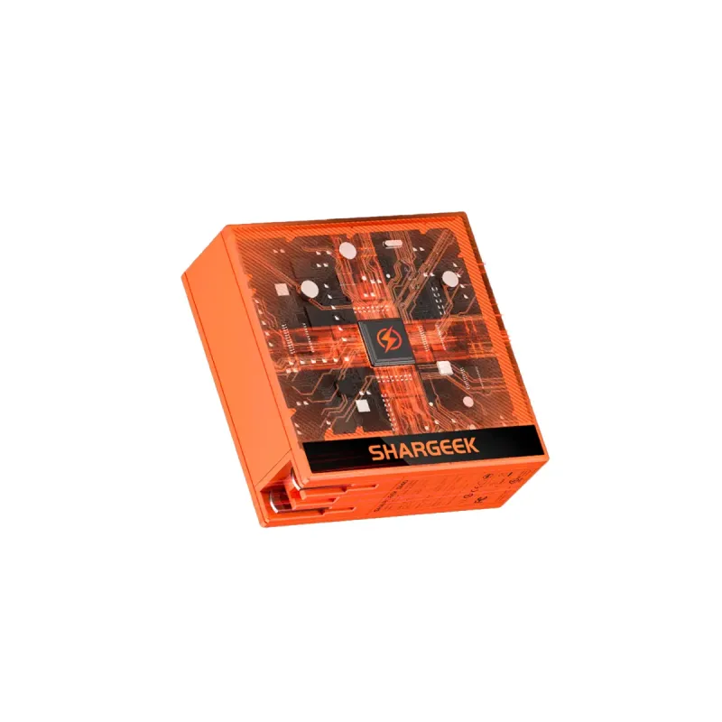 Cargador Shargeek S140 Gan 140w Usb-c X3 Carga Super Rápida