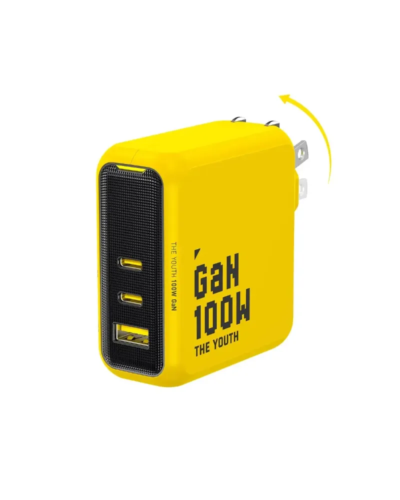 Cargador Aohi The Youth 100w Usb-c Gan Carga Super Rápida
