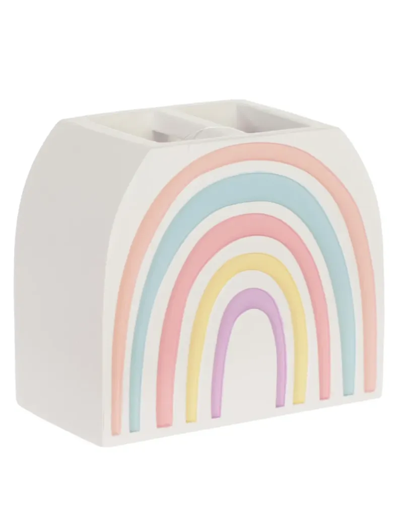 Porta cepillo de dientes Rainbow 2 compartimentos