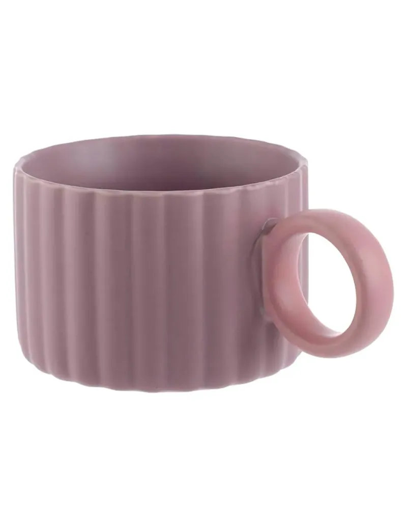 Taza latte Arcoíris