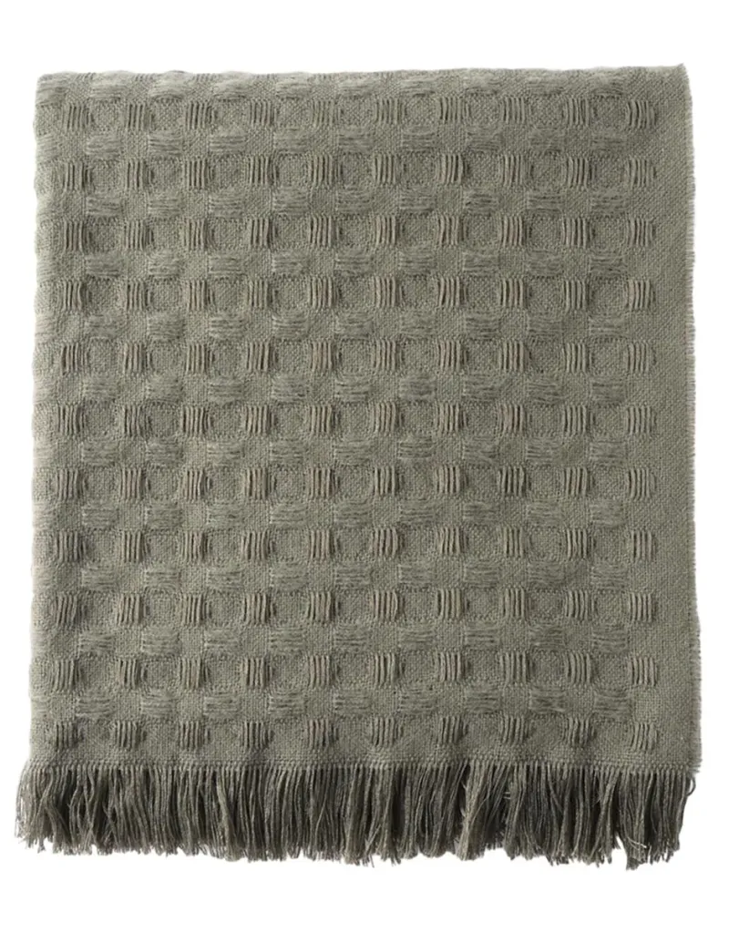 Frazada de tejido plano Waffle