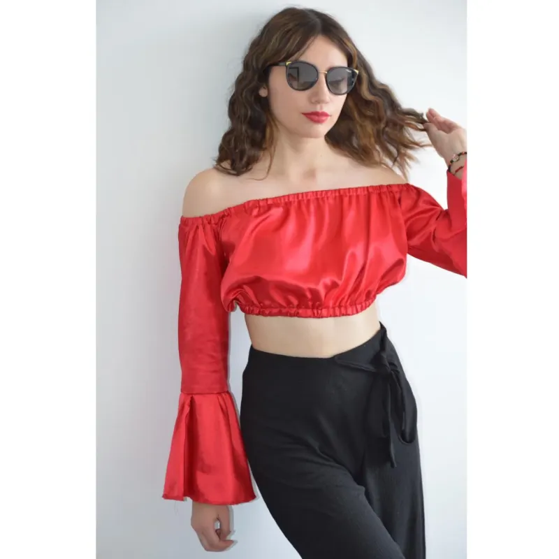 Top manga larga faro