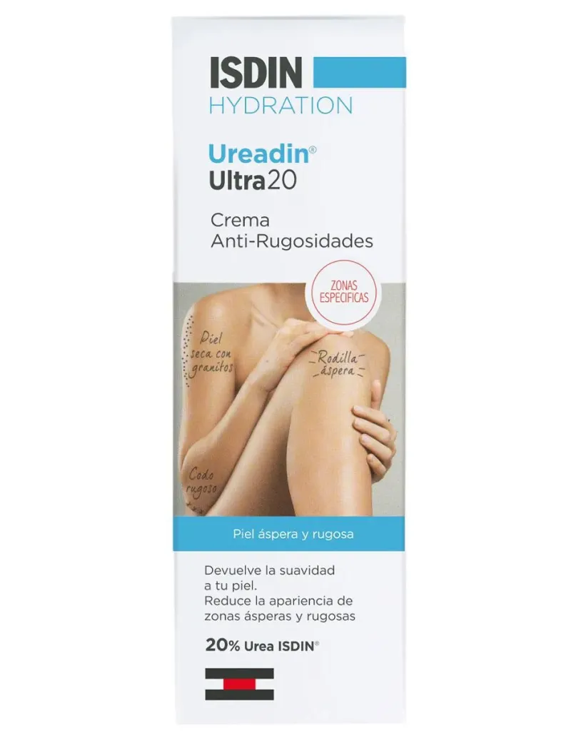 Crema para cuerpo recomendada para hidratar Ureadin para piel seca