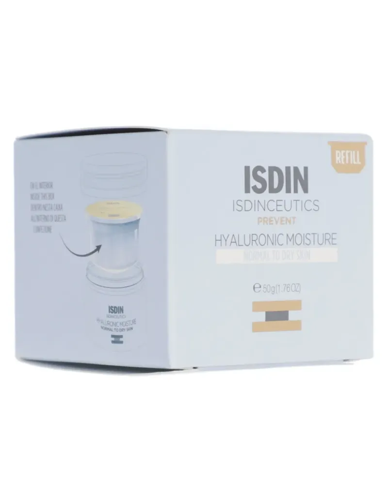 Crema facial recomendada para hidratar día y noche ceutics Isdin Hyaluronic Moisture para piel normal