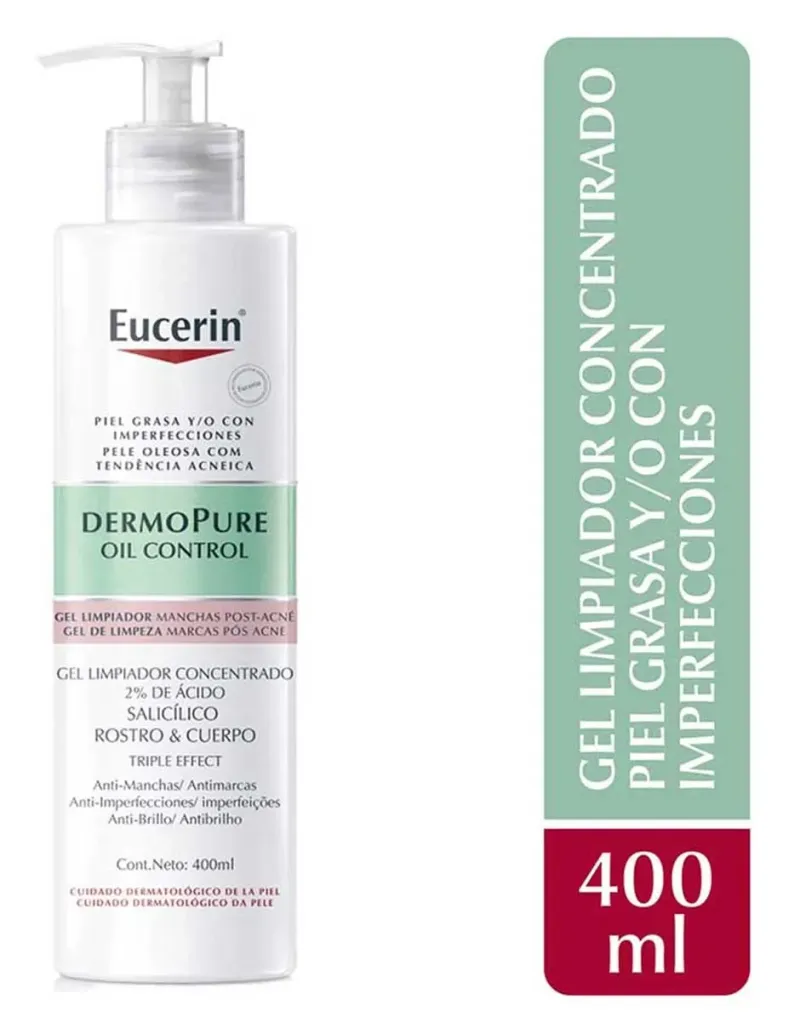 Gel para rostro y cuerpo Limpiador Oil Control Dermo Pure
