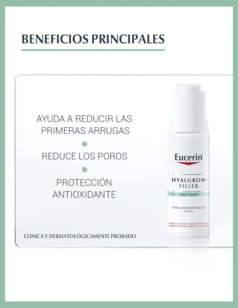 Serum hidratante Hyaluron-Filler Pore Minimizer facial Hyaluron Filler de piel grasa 30 ml