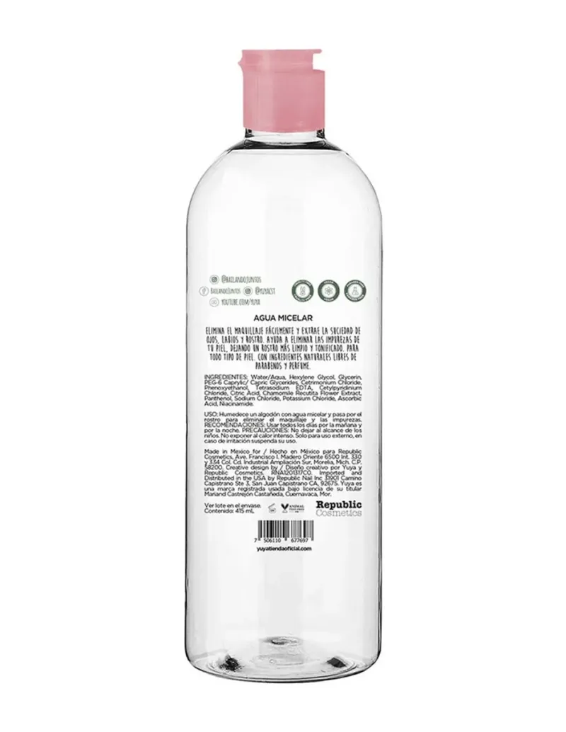 Limpiador facial para desmaquillar