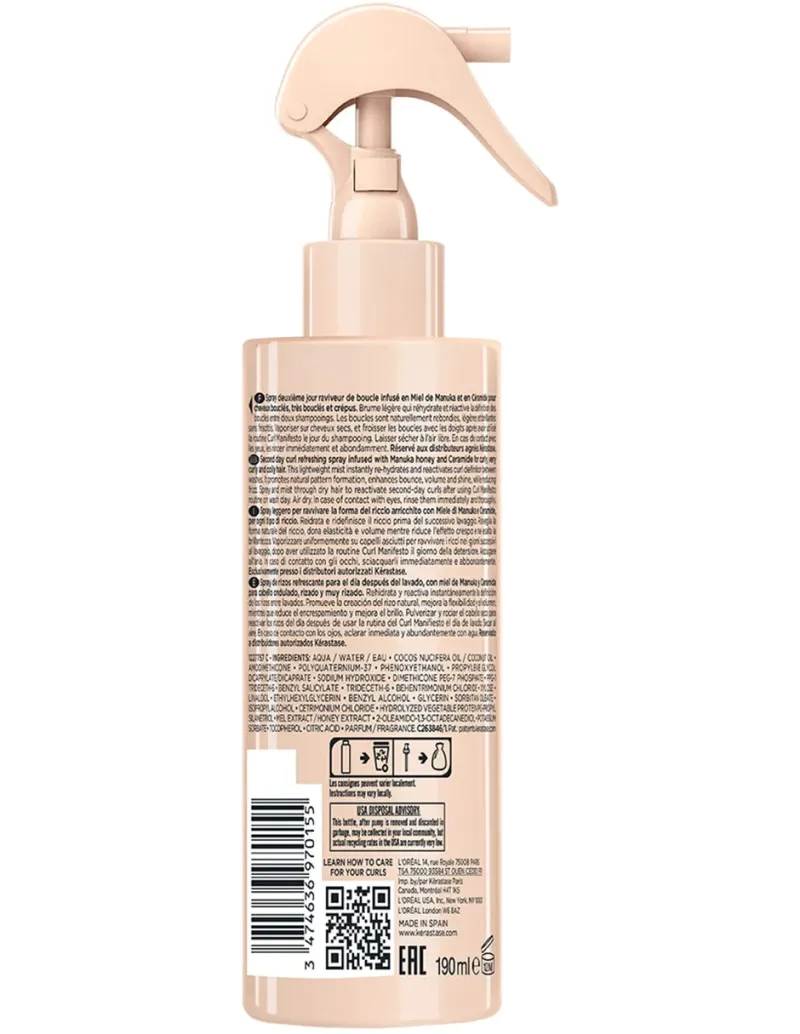 Spray para cabello rizado Kérastase Curl Manifiesto 190 ml